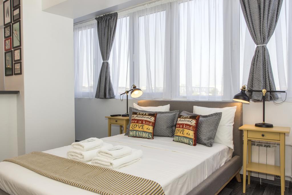 Studio L By Mrg Apartments Bukarest Exteriör bild